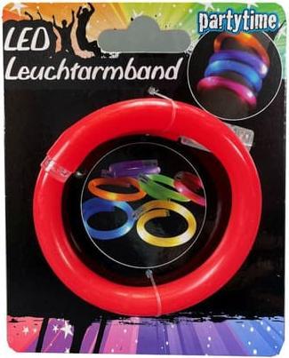Produktbild Magni LED Wickel-Armband 4fach sortiert (Kunststoff)