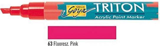 Actual product image Solo Goya Triton Acrylic Paint Marker (Fluorescent Pink, 4 mm, 1 x)