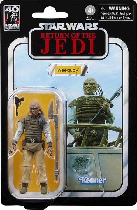 Actual product image Hasbro Star Wars Episode VI 40th Anniversary Vintage Collection figurine Weequay 10 cm