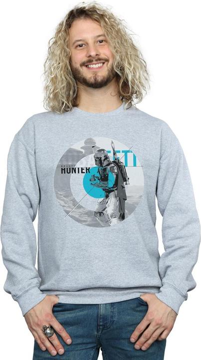 Immagine prodotto Star Wars Boba Fett Bounty Hunter Circle Felpa Uomo (L)