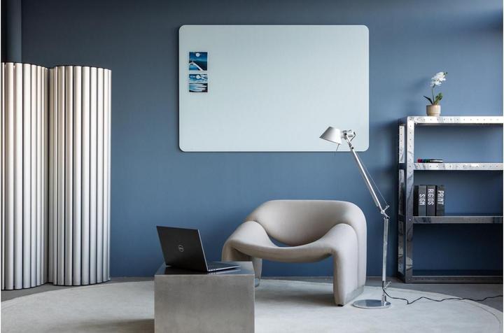 Produktbild Legamaster Glasboard matte 7-104164 runde Ecke 100x200cm chilly lake (200 x 100 cm)