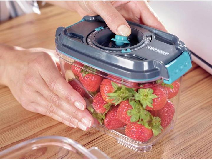 Actual product image Leifheit Vacuum food storage box set (1.40 l)