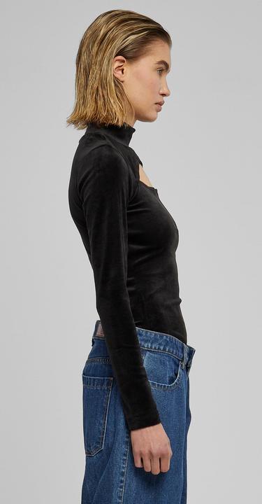Produktbild Urban Classics Ladies Velvet Cut-Out Turtleneck Body - 111249 (4XL)