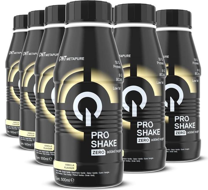 Produktbild QNT Pro Shake Low Carb Protein Drink Vanilla liq (Vanille, 12 x)