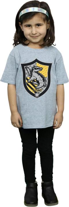 Immagine prodotto Hufflepuff Crest Flat Maglietta Ragazze (140, 146)