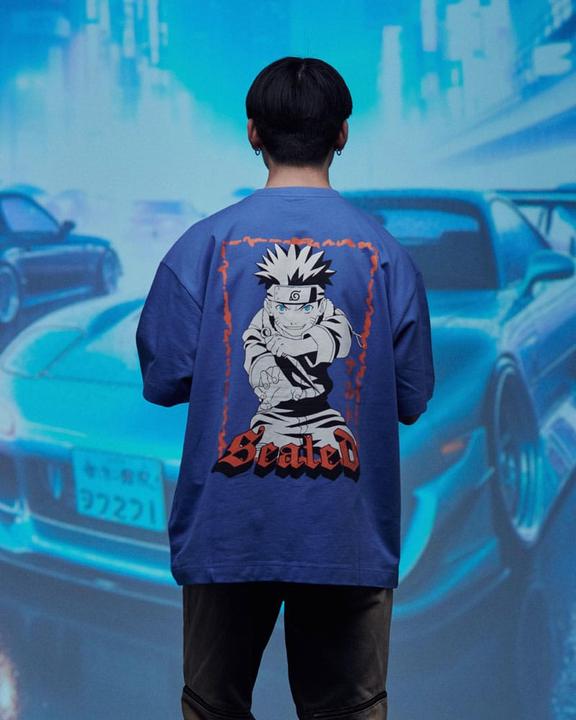 Produktbild Naruto Shippuden T-Shirt Graphic Blue (S) (S)