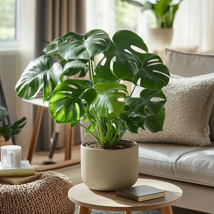 Actual product image Plant in a Box Monstera Deliciosa - Window Leaf (60 cm)