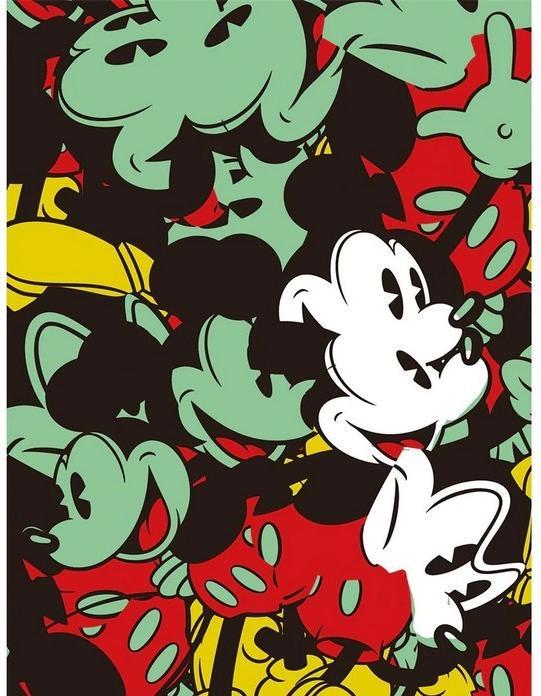 Image du produit Disney Impression sur toile encadrée Répétition de Muse (40 x 30 cm)