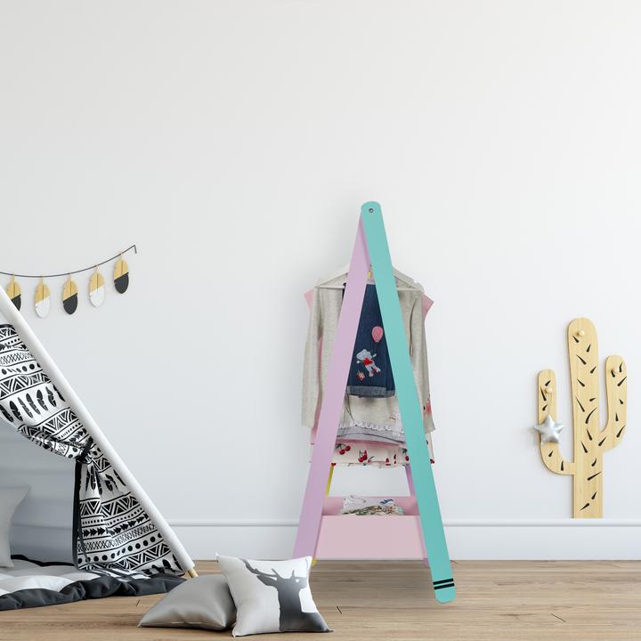 Actual product image Relaxdays Coat rack