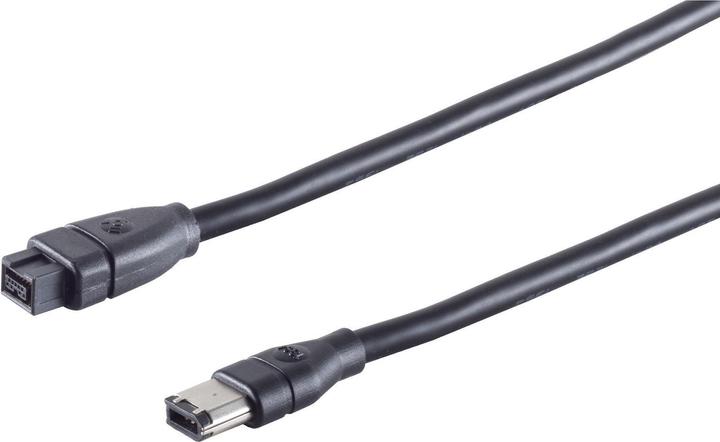 Produktbild Shiverpeaks S CONN maximum connectivity FireWire-Anschlusskabel, IEEE 1394BKabel, 9-pol Stecker auf 1394A 6-pol (1.80 m, FireWire)