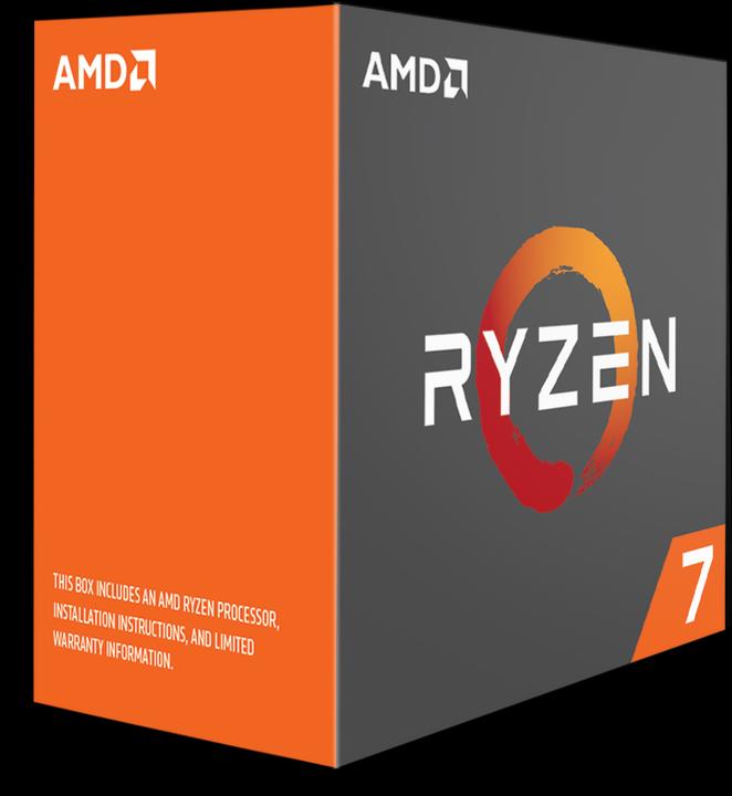 Productafbeelding AMD Ryzen 7 1800x (AM4, 3.60 GHz, 8 -Core)