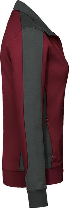 Immagine prodotto Hakro Giacca da donna in felpa a contrasto rosso vino/antr. 2XL (XXL)