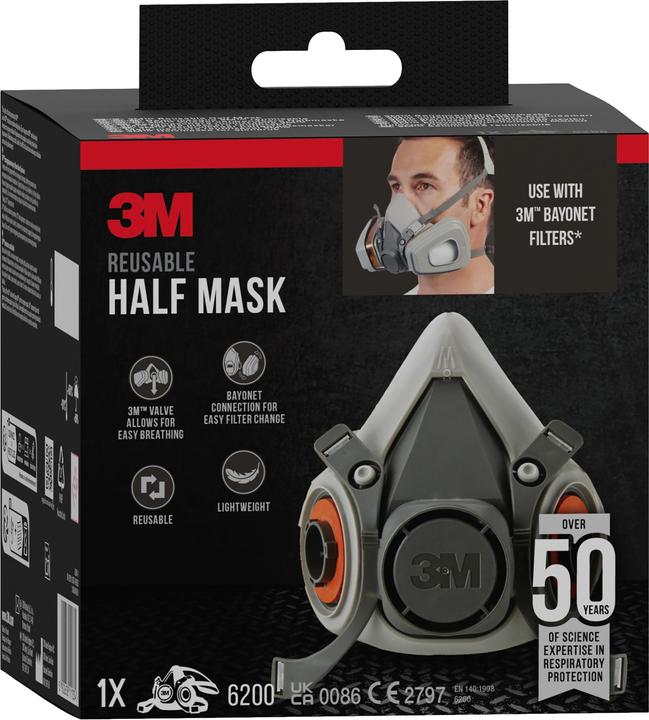 Image du produit 3M Protection respiratoire Demi-masque (1 x)