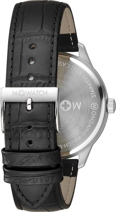 Produktbild M Watch Mondaine Black & White (Analoguhr, 42 mm)