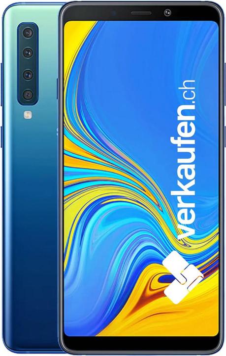 Produktbild verkaufen.ch Galaxy A9 (128 GB, Lemonade Blue, 6.30", 24 Mpx, Dual SIM, A / Wie neu)