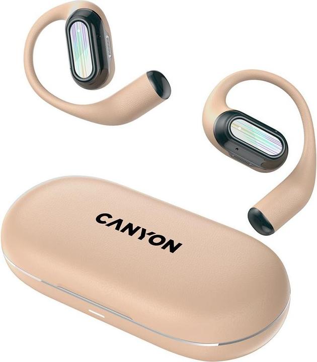 Actual product image Canyon Wireless headphones headset OnFlow 12 OWS ENC Beige (Wireless)