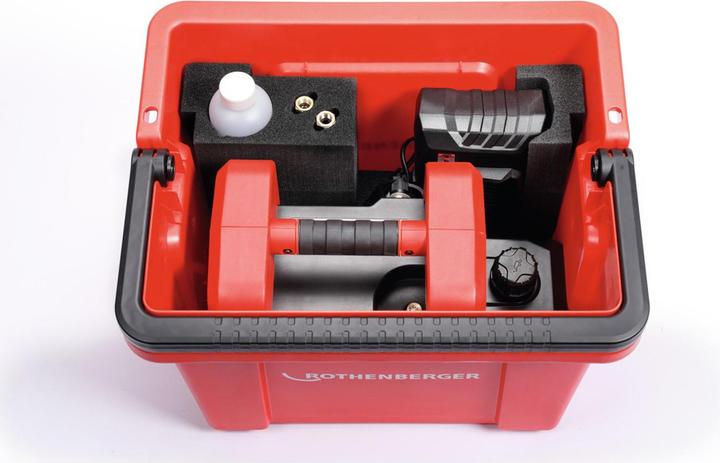 Productafbeelding Rothenberger 2-traps batterij-aangedreven vacuümpomp ROAIRVAC R32 5.0 incl. batterij + lader