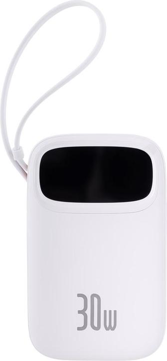 Produktbild Baseus Powerbank QPow 2 20000mAh 30W 2xUSB-C (white) (20000 mAh, 30 W, 30 Wh)