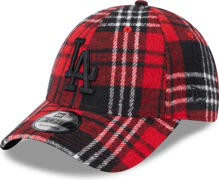 Produktbild New Era 9Forty Strapback Cap - Glencheck Los Angeles Dodgers (One Size)