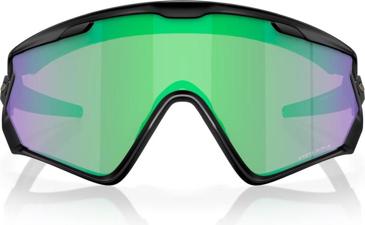 Actual product image Oakley Wind Jacket 2.0 (Mat Black, Prizm road jade)