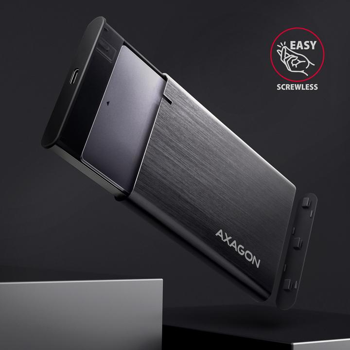 Produktbild Axagon EE25-A6C USB-C 3.2 - SATA 6G 2.5" externes Festplattengehäuse (2.5")