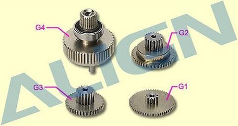 Actual product image Align DS615 Servo gearbox