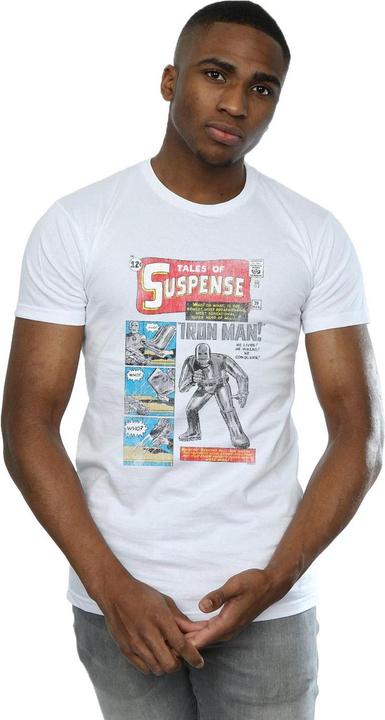 Image du produit - T-shirt IRON MAN DISTRESSED TALES OF SUSPENSE - Homme (3XL)