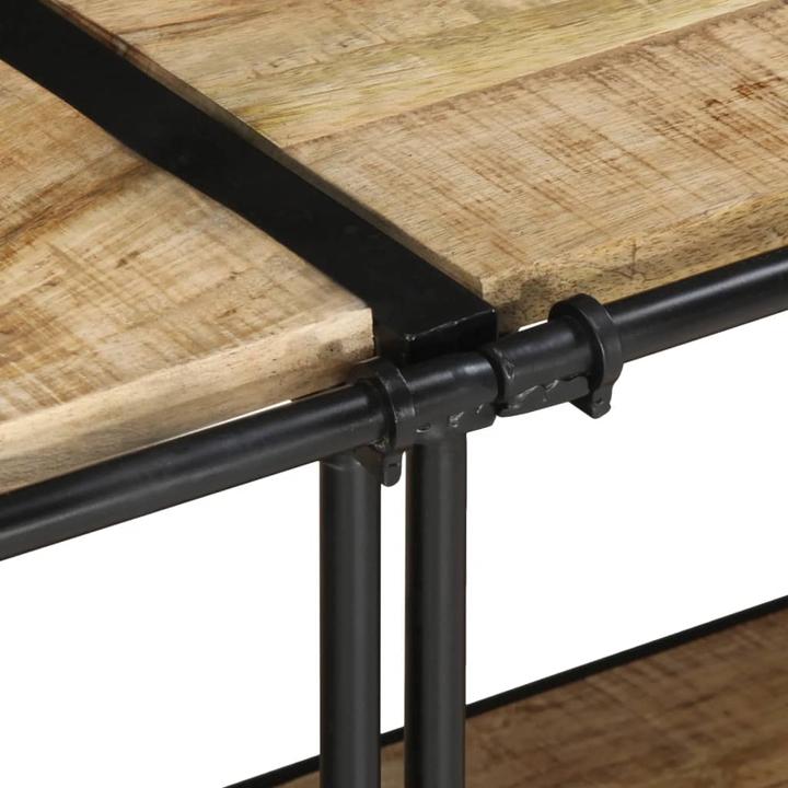 Produktbild VidaXL TV Schrank Lowboard Fernsehschrank Fernsehtisch TV Möbel Raues Mangoholz (200 x 42 x 40 cm)