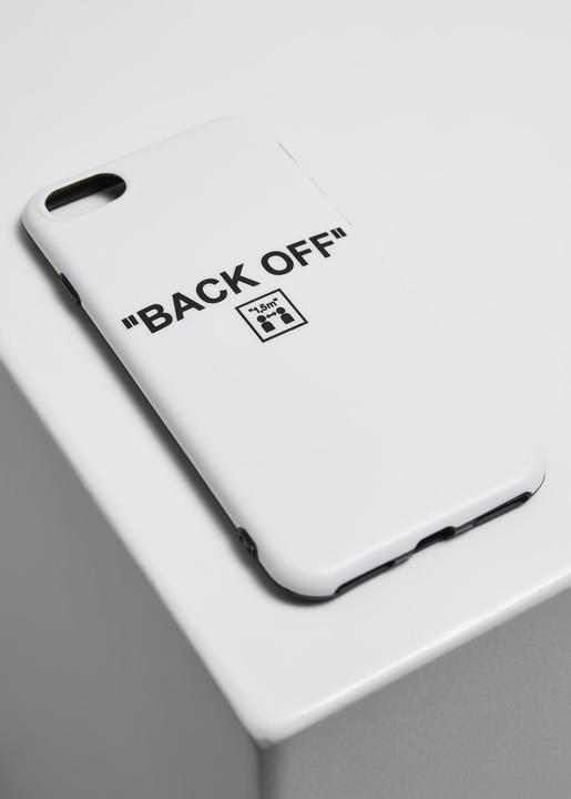 Actual product image Mister Tee Back Off I Phone 6/7/8 Phone Case Set (Apple iPhone 7, Apple iPhone 6, Apple iPhone 8)