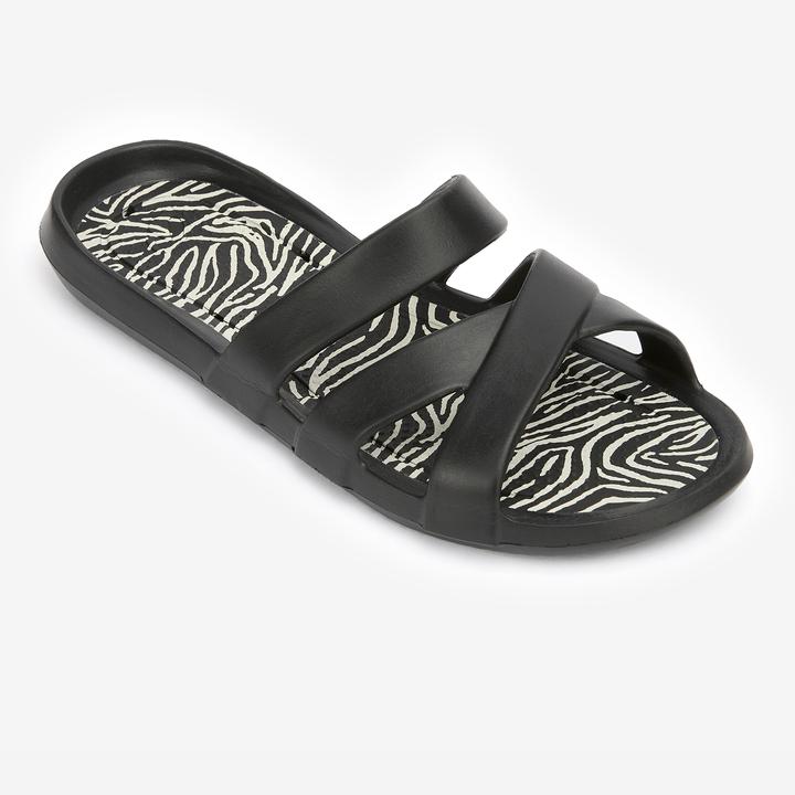 Produktbild Nabaiji Badelatschen Damen - Slap 500 Zeb 1 schwarz (40)