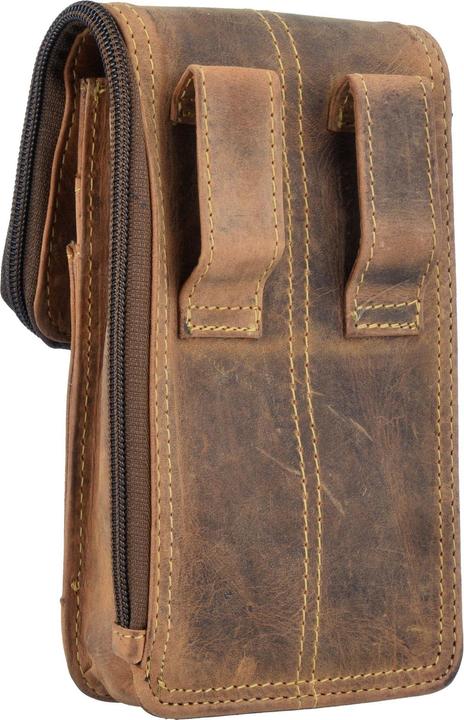 Image du produit Greenburry Sac banane vintage en cuir 10 cm