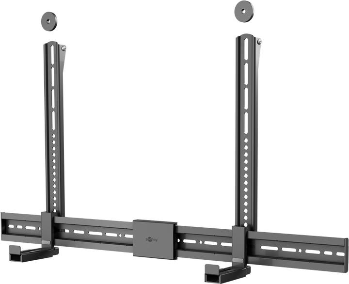 Immagine prodotto Goobay Supporto per soundbar per televisori (1 pz., Installazione a parete, Regolabile in altezza)