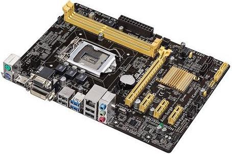 Produktbild ASUS H81m-Plus, Matx, Lga1150 (LGA 1150, Intel H81, mATX)