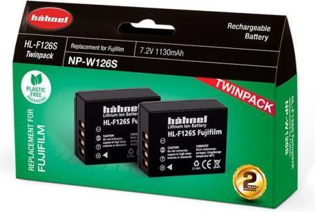 Produktbild Hähnel HL-F126S, 2er Kamera-Akku ersetzt Original-Akku NP-W126 7.2 V 1130 mAh (Akku)