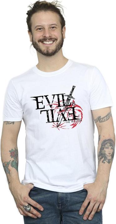 Produktbild Netflix The Witcher Evil Is Evil TShirt (XXL)