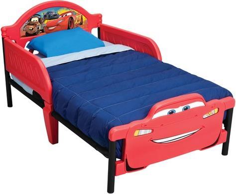 Deltac Cars 3D-Kleinkindbett (70 x 140 cm)