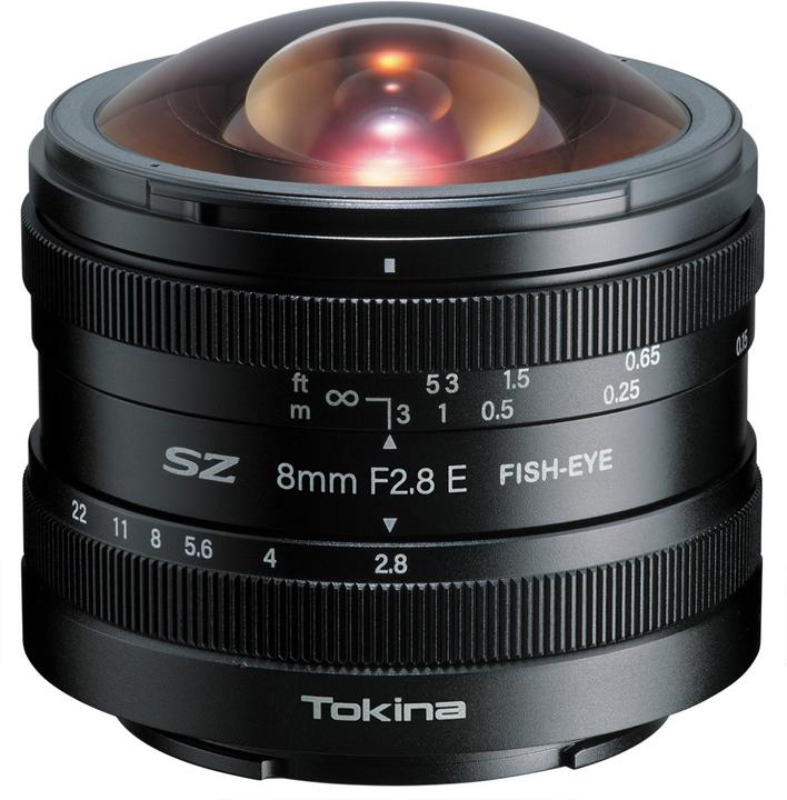 Immagine prodotto Tokina SZ 8mm F2.8 MF Sony E-Mount (Sony E, APS-C / DX)