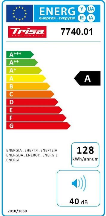 Energie-Label Trisa Le Bistro