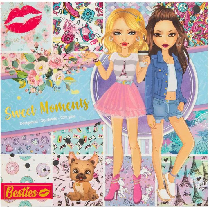 Produktbild Creative Craft Group Designblock Süsse Momente, 20 Blatt