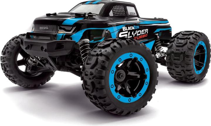Produktbild Blackzon - Slyder MT Turbo 1/16 4WD 2S Brushless - Blue (540209) (RTR Ready-to-Run)
