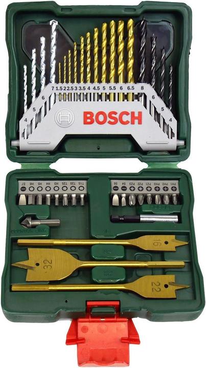 Actual product image Bosch Zubehör X-Line TiN-coated set, 40 pcs. (1.5 mm, 2 mm, 2.5 mm, 3 mm, 3.5 mm, 4 mm, 10.5 mm, 11 mm, 16 mm, 22 mm, 32 mm, 7.5 mm, 8 mm, 8.5 mm, 9 mm, 9.5 mm, 10 mm, 4.5 mm, 5 mm, 5.5 mm, 6 mm, 6.5 mm, 7 mm)