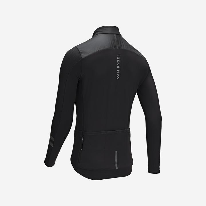 Actual product image Van rysel Cycling jersey mid-season long sleeve road bike EDR men (L)