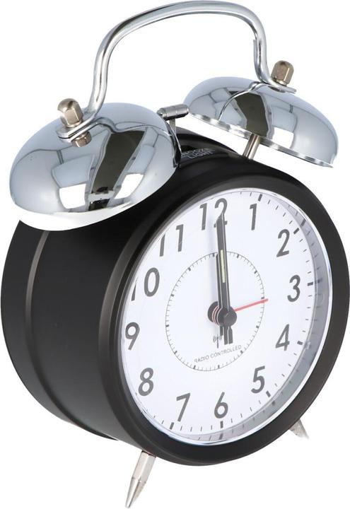 Actual product image AccuCell Alarm clock nostalgic big, the radio alarm clock with metal bell