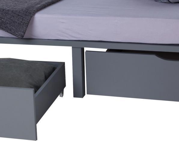 Actual product image Homestyle4u Pallet bed with bed base and slatted frame (140 x 200)