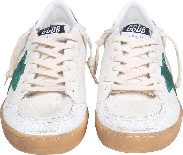 Immagine prodotto Golden Goose ball star in white and green nappa (44)