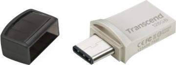 Image du produit Transcend JetFlash 890 (128 Go, USB-A, USB-C)