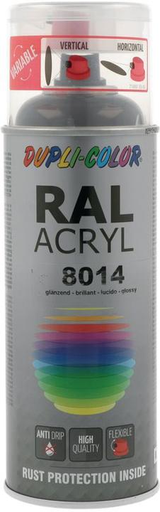 Immagine prodotto Dupli-Color Lacca acrilica lucida RAL 8014 marrone seppia (Seppia, 0.40 l)