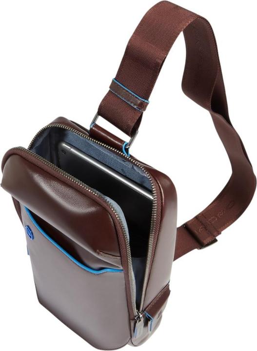 Produktbild Piquadro Blue Square - Schultertasche, Dunkelrot