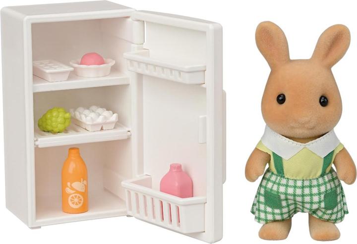 Actual product image Sylvanian Families Baby Rabbit Sunshine Fridge Set