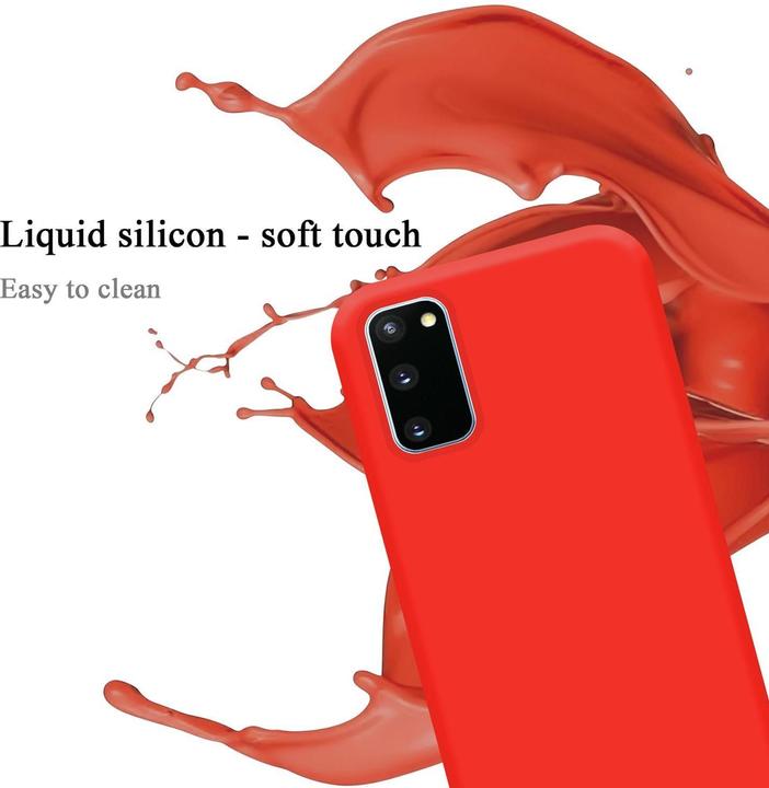 Actual product image Cadorabo TPU Liquid Silicone Case Cover (Samsung Galaxy S20 FE)